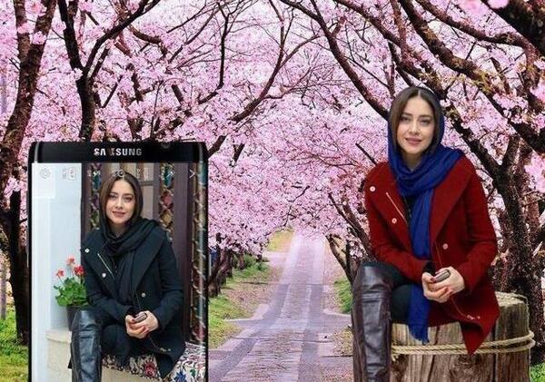 عکس تصویر زمینه بهاری دخترانه
