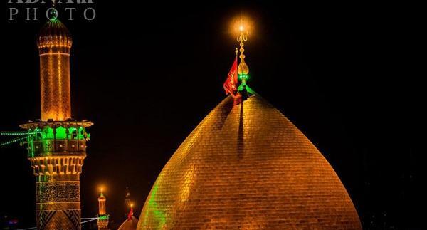 عکس گنبد امام حسین و حضرت ابوالفضل