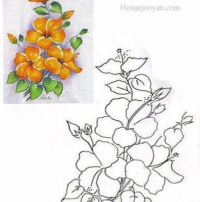 عکس گل کوچک برای نقاشی
