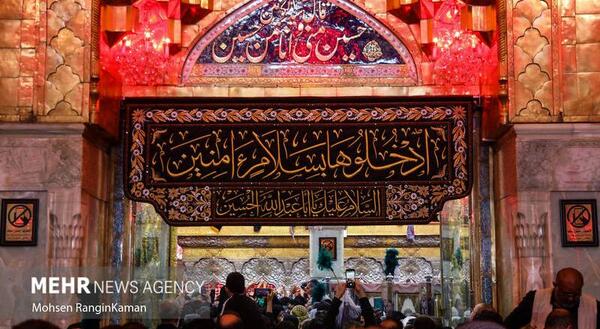 عکس حرم امام حسین برای اربعین