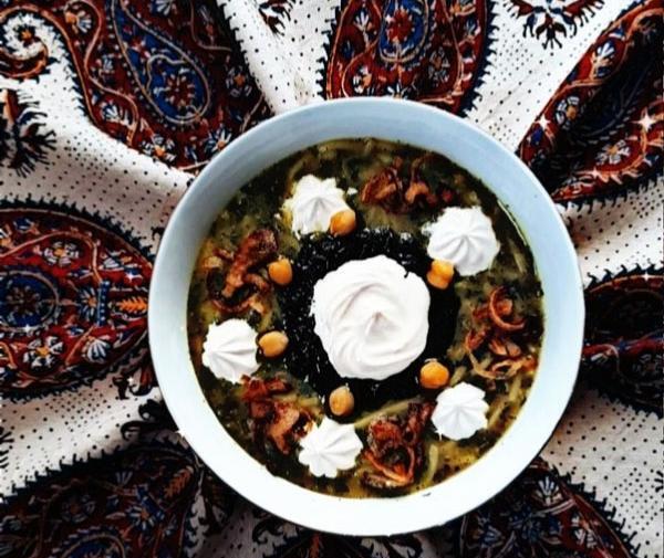 عکس آش رشته خانگی ساده