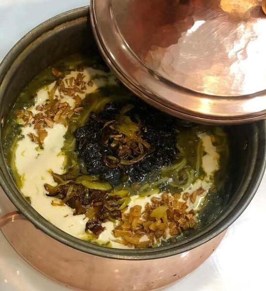 عکس آش رشته خانگی ساده