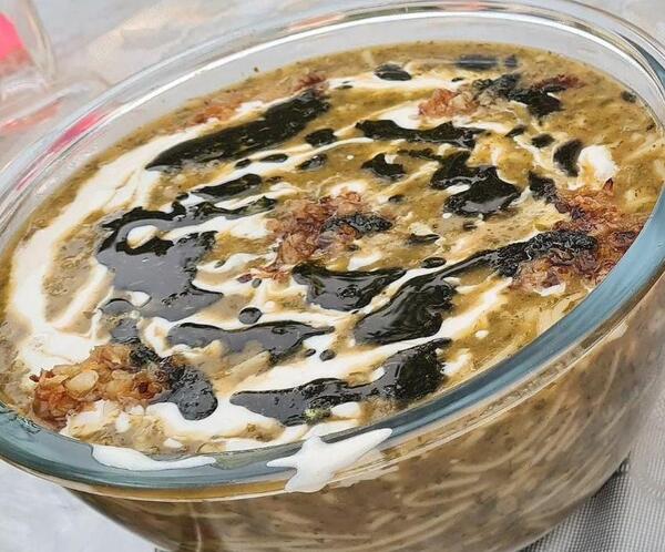 عکس آش رشته خانگی ساده