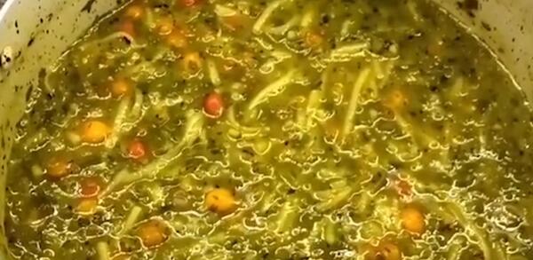 عکس آش رشته خانگی ساده