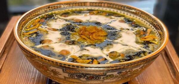 عکس آش رشته خانگی ساده