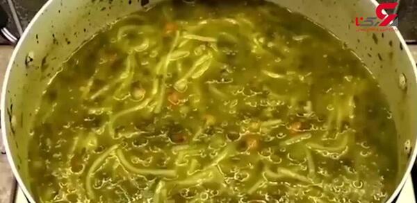 عکس آش رشته خانگی ساده