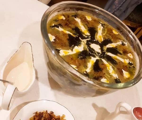 عکس آش رشته خانگی ساده