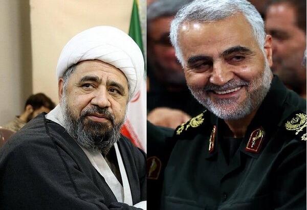 عکس آیت الله خامنه ای و سردار سلیمانی