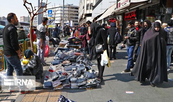 عکس دستفروشان ایران