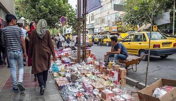 عکس دستفروشان ایران
