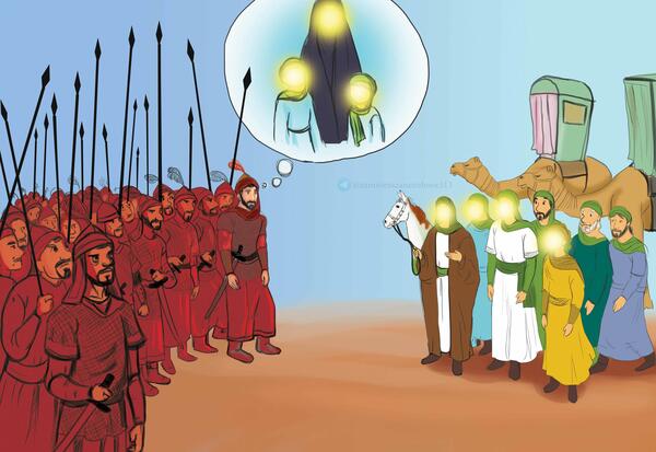 عکس امام حسین و کودکان