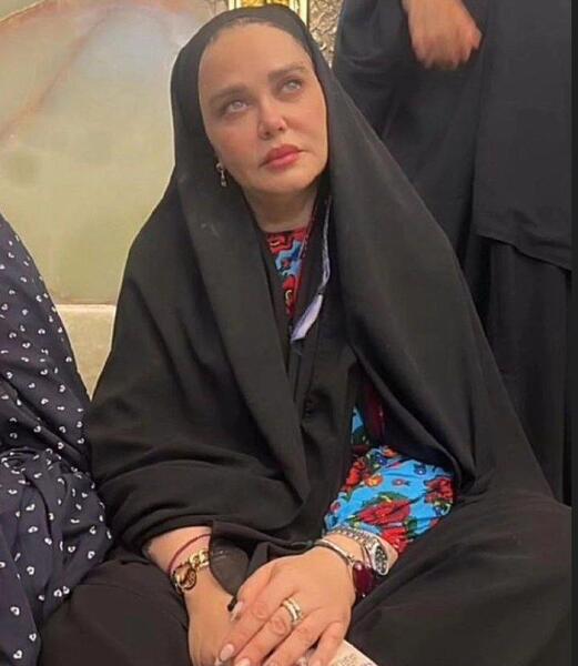 عکس بهاره رهنما در رای گیری