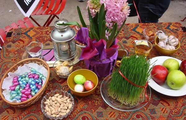 عکس فانتزی سفره ی هفت سین