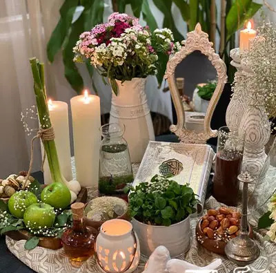 عکس فانتزی سفره ی هفت سین