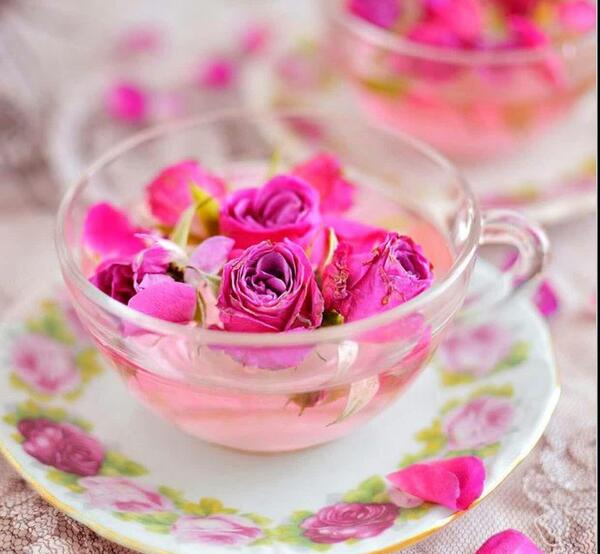 عکس گل و چایی