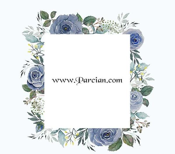 عکس گل حاشیه قاب