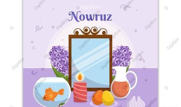 نقاشی عکس سفره هفت سین کارتونی