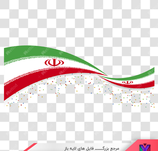 عکس پرچم ایران لوگو