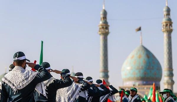 عکس جمکران با امام زمان