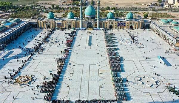 عکس جمکران با امام زمان