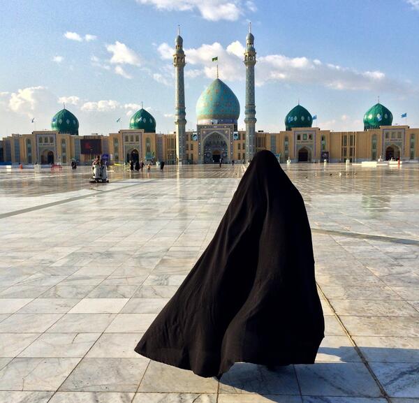 عکس جمکران با امام زمان