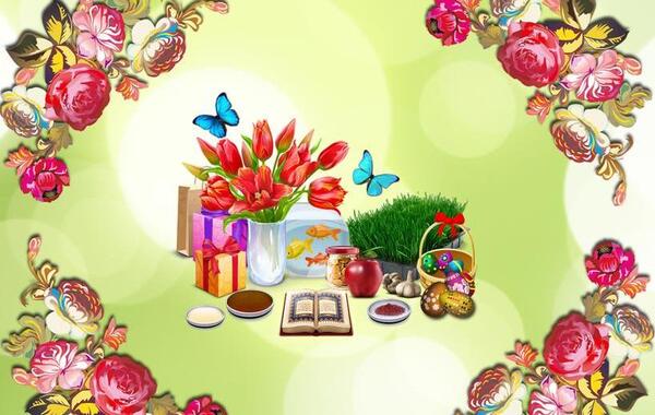 عکس سفره ی هفت سین کارتونی