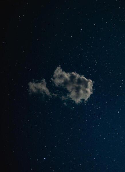 عکس تصویر زمینه اسمان شب