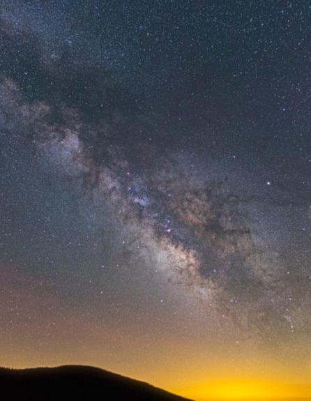 عکس تصویر زمینه اسمان شب