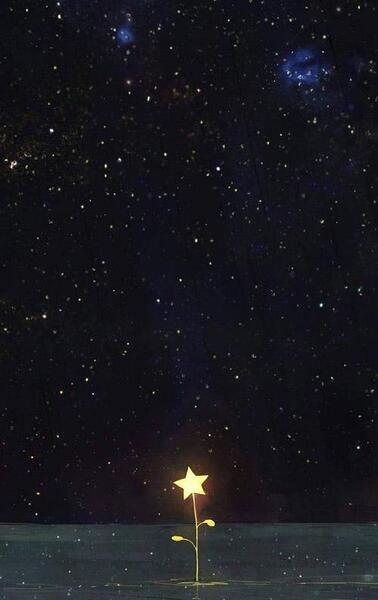 عکس تصویر زمینه اسمان شب