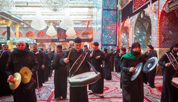 عکس امام حسین و زینب