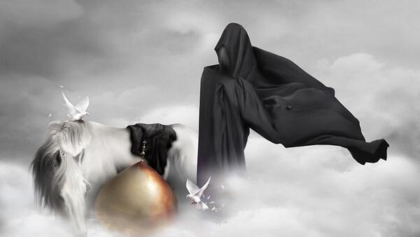 عکس امام حسین و زینب