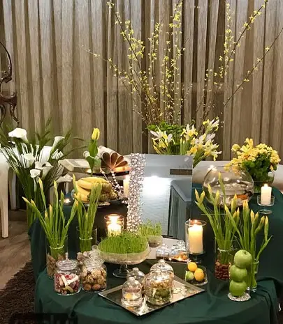 عکس های چیدن سفره هفت سین