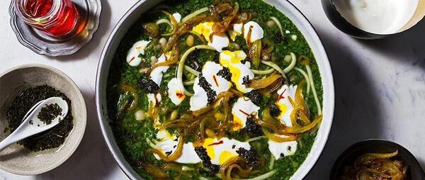 عکس مواد غذایی آش رشته