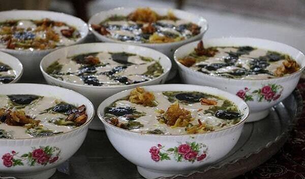 عکس مواد غذایی آش رشته