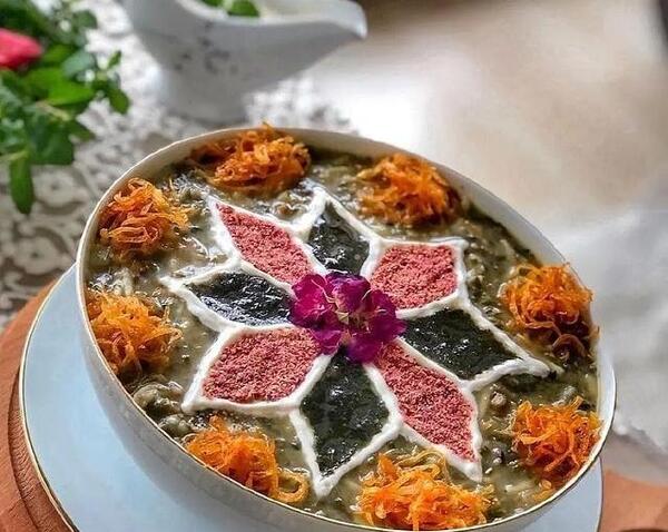 عکس مواد غذایی آش رشته