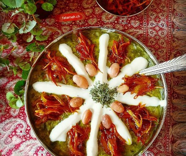 عکس مواد غذایی آش رشته