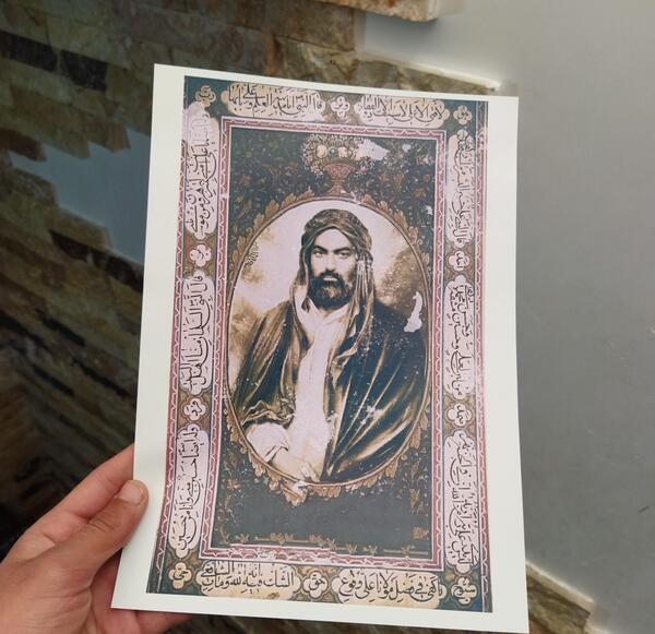 عکس امام علی بدون چهره