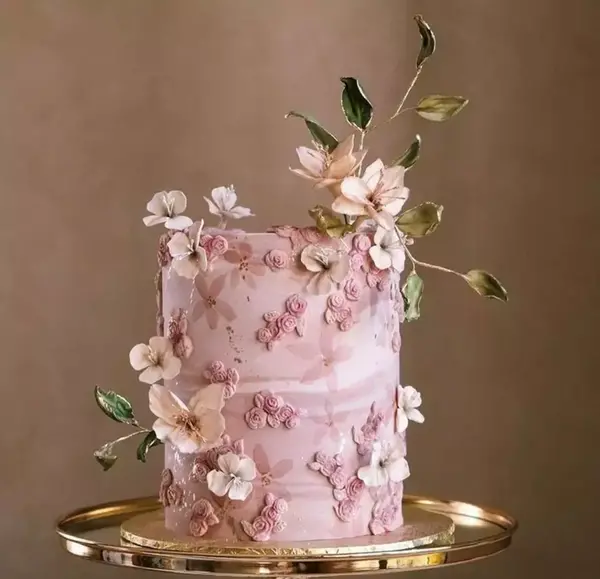 عکس کیک دخترانه بهاری