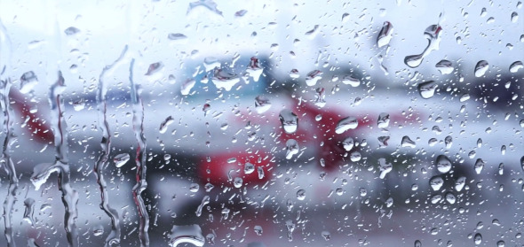 عکس متحرک طبیعت بارانی