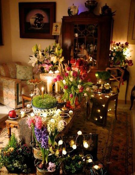 عکس خوشگل از سفره هفت سین