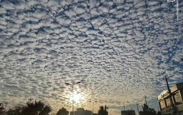 عکس آسمان در صبح