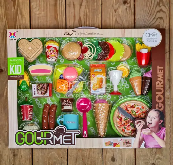 عکس غذای اسباب بازی