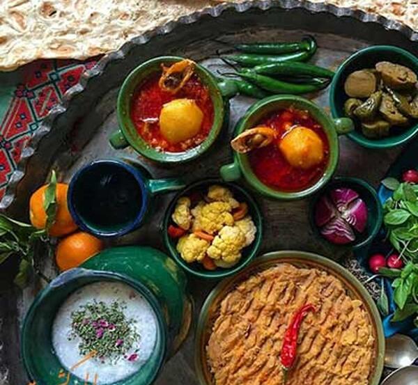 عکس آبگوشت فلفل همدان