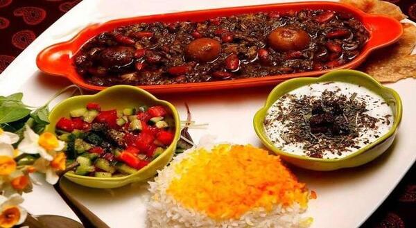 عکس آبگوشت فلفل همدان