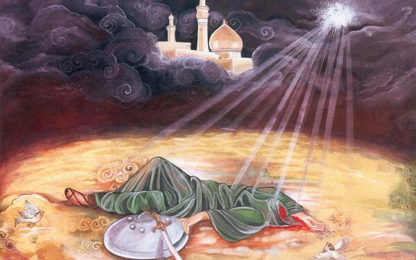 عکس امام حسین علیه السلام در موزه لوور پاریس