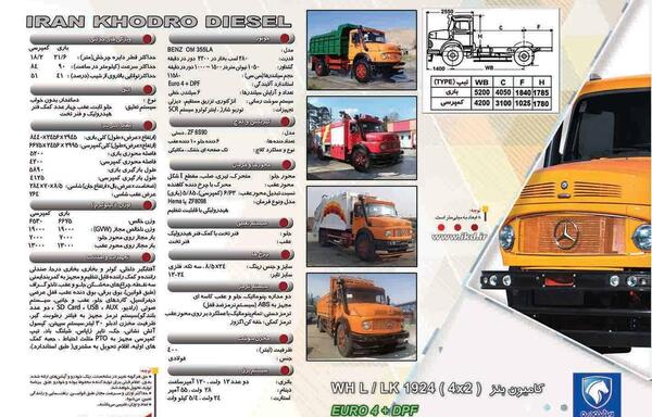 عکس ماشین ایران خودرو دیزل