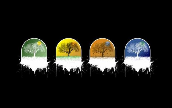 عکس طبیعت در چهار فصل