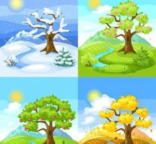 عکس طبیعت در چهار فصل