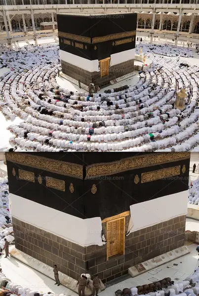 عکس امام زمان کعبه