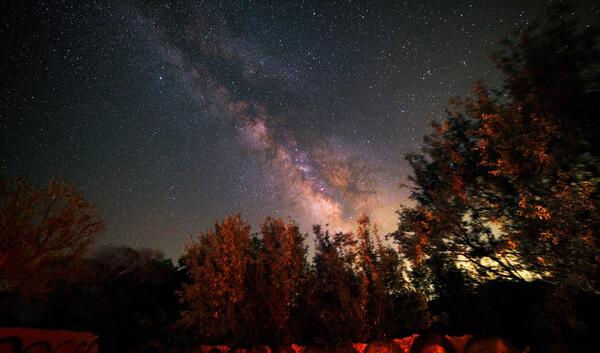 عکس آسمان شب تهران